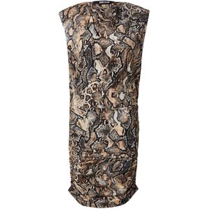 Just Cavalli Jurk  beige / sand / zwart