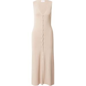 ABOUT YOU x Toni Garrn Gebreide jurk 'Hanna'  beige