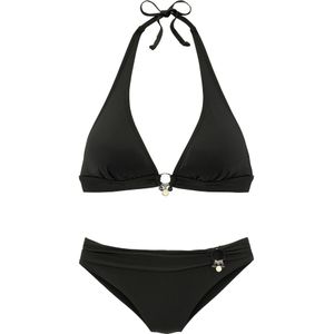 s.Oliver RED LABEL - Triangelbikini - Rood/Wit - Microfiber