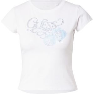 Guess - R5 - T-shirt - Katoen/Modal Stretch - Dames - Wit