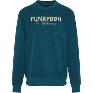 Funky Buddha Sweatshirt  petrol