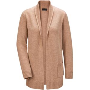 Goldner Gebreid vest  beige