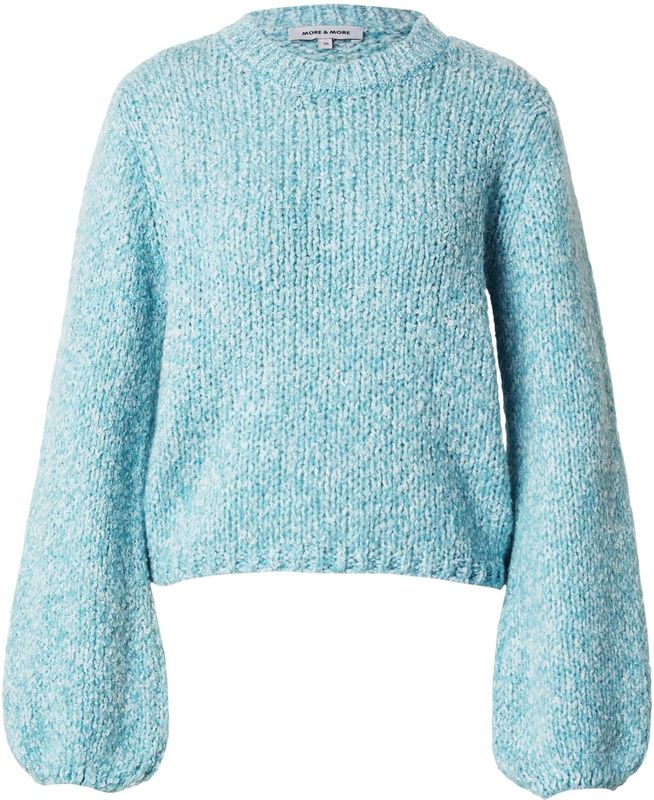 MORE & MORE Trui  lichtblauw