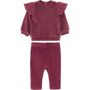 Cool Club Joggingpak  wijnrood