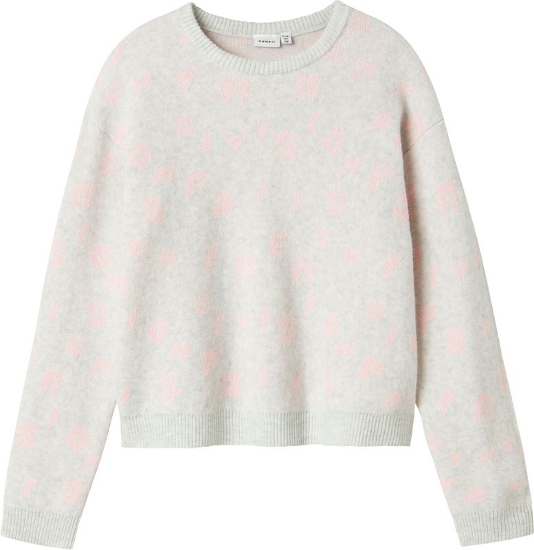 NAME IT - NKFOLINE - Trui - Wit gemêleerd