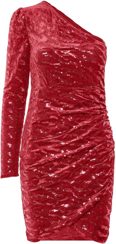 PIECES Jurk 'PCMable'  rood