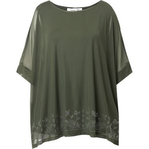 MIAMODA Blouse  kaki