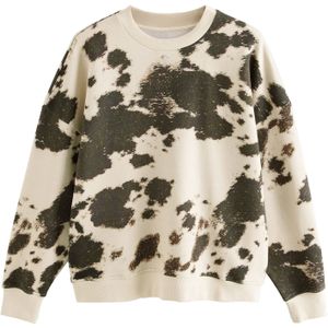 Next Sweatshirt  crème / donkerbruin