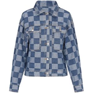 nelice Tussenjas  turquoise / blauw denim