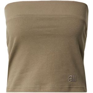 A LOT LESS Top  olijfgroen