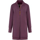 MGO - Rosan - Halflang Outdoorvest - Paars - Fleece