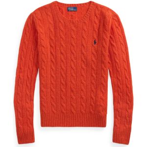 Polo Ralph Lauren - Trui - Donkeroranje - Knitwear - Lange Mouw