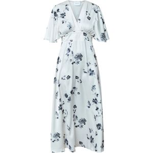 SISTERS POINT Jurk 'GISELA'  nachtblauw / opaal / pastelblauw / wit