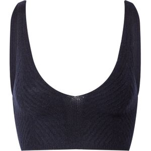 EDITED Gebreide top 'Silvia'  blauw