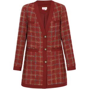 IZIA Blazers  blauw / oranje / karmijnrood