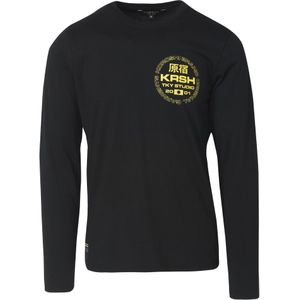 KOROSHI Shirt  geel / zwart