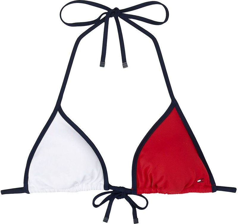 Tommy Hilfiger - Triangle Rp - Badpak - Donkerblauw - Vrouwen