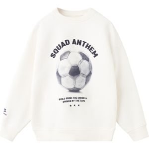 MANGO KIDS Sweatshirt  zwart / offwhite