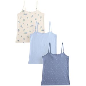 Next Top  blauw / wit