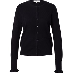 rosemunde Gebreid vest 'Dahlia'  zwart