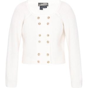 DreiMaster Vintage Gebreid vest 'Vintage'  offwhite