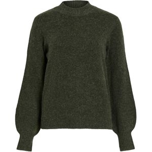 VILA Trui 'HANNA'  donkergroen