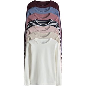 The Set Shirt  ecru / royal blue/koningsblauw / rosa / pitaja roze / bordeaux / zwart / wit