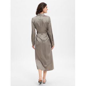 Marc Cain - Midi-jurk - Viscosemix - V-hals