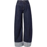 DRYKORN - MEDLEY_2 10 - Jeans - Donkerblauw - Loosefit - High Waist