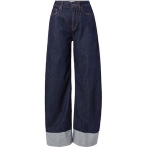 DRYKORN - MEDLEY_2 10 - Jeans - Donkerblauw - Loosefit - High Waist