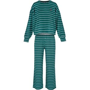 Polo Ralph Lauren Pyjama ' Club Terry '  donkergroen