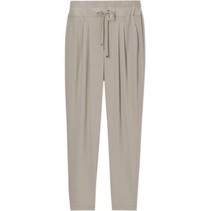 MADELEINE Bandplooibroek  taupe