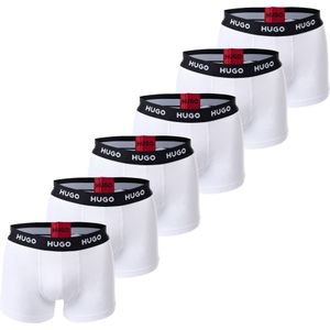 HUGO Boxershorts  rood / zwart / wit