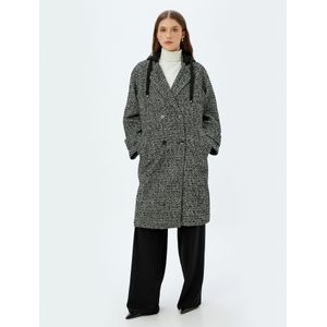 Koton Tussenmantel  zwart gemêleerd