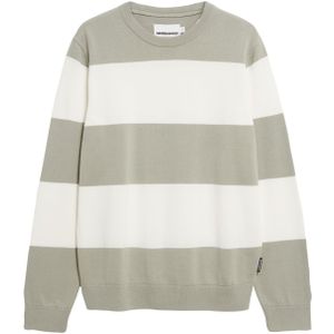 ARMEDANGELS Trui 'Loukaa'  kaki / wit