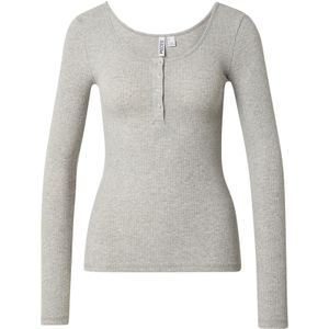 PIECES Shirt 'PCKITTE'  grijs gemêleerd