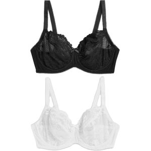 Next BH  zwart / wit