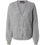 Pcanna - Strik Gebreid Vest - V-hals - Lange Mouwen - Regular Fit