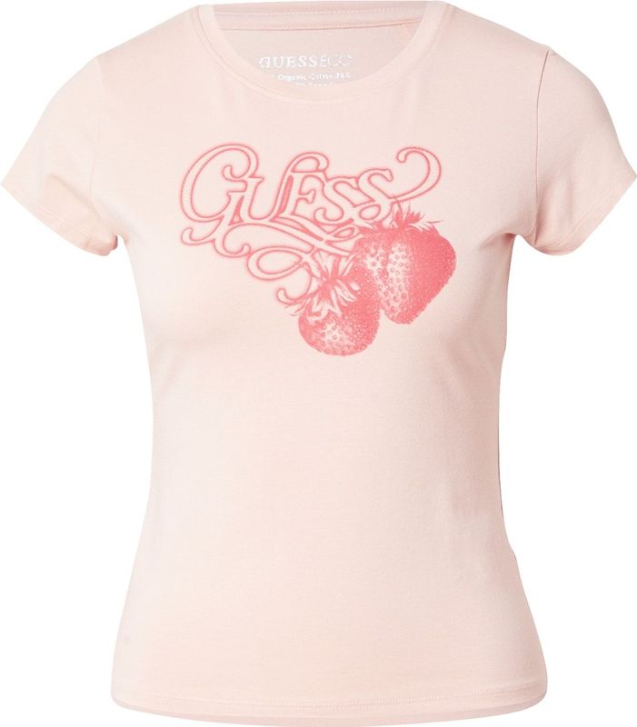 Guess - R5 - T-shirt - Katoen/Modal Stretch - Dames - Wit