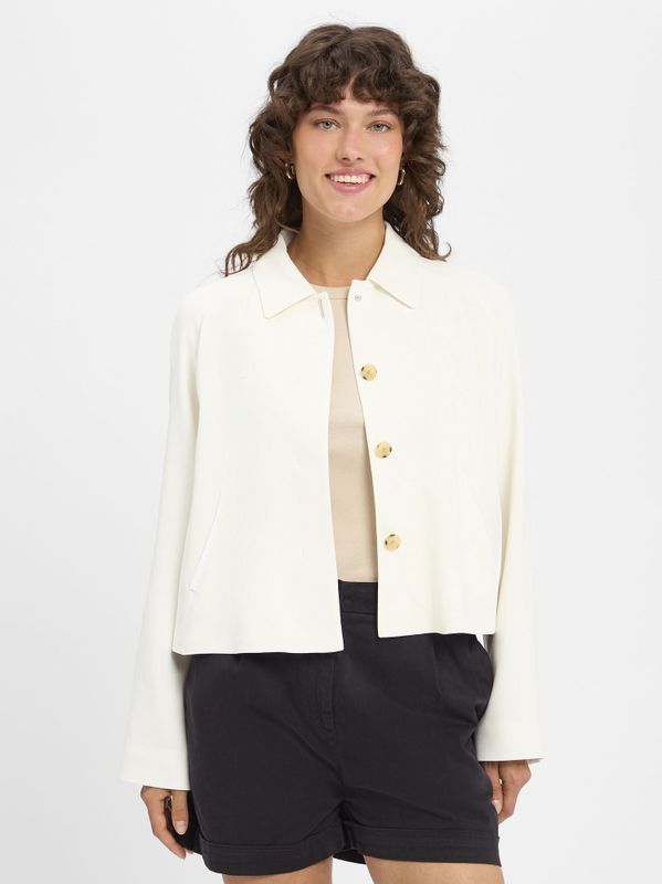 BOSS - Korte Blazer - Effen - Regular Fit - Pure Viscose