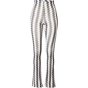 Nasty Gal Broek  zwart / wit