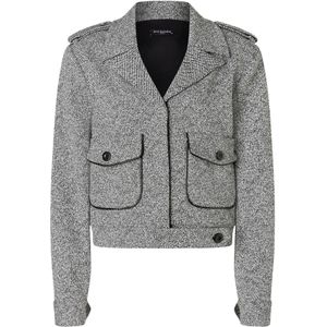 Ana Alcazar Tussenjas 'Alana'  grijs / zwart