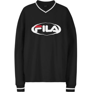 FILA Sweatshirt  rood / zwart / wit