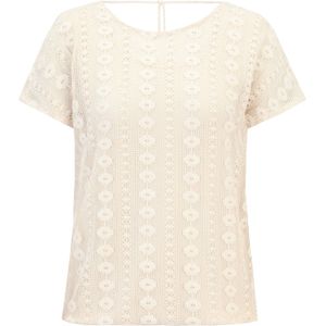 Cartoon Blouse  beige