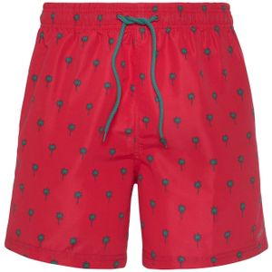 Look - Gedessineerd - Zwembroek - Kreeft/Petrol - Elastisch