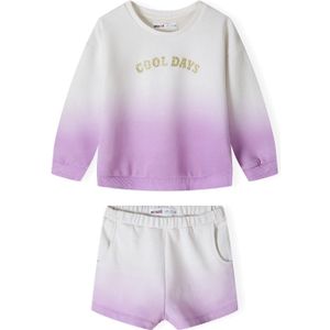 MINOTI Joggingpak  goud / lavendel / pastellila