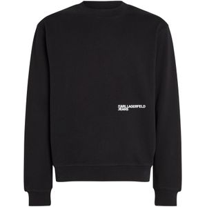 KARL LAGERFELD JEANS Sweatshirt  zwart / wit