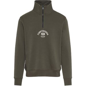 Funky Buddha Sweatshirt  olijfgroen