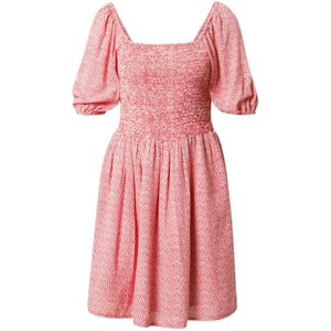 SISTERS POINT Jurk 'UCIA'  pink / wit