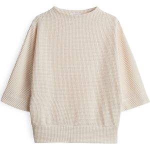 Opus - Sweater - Ecru - Polyester/Katoen/Elasthaan